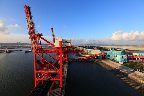 珠海煤码头公司港口实景照片